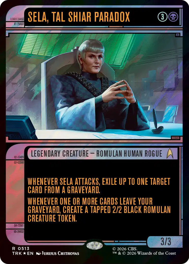 Sela, Tal Shiar Paradox (Showcase) (Surge Foil) [Star Trek] | Impulse Games and Hobbies