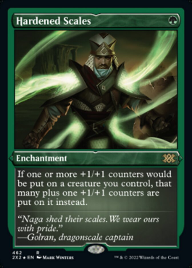 Hardened Scales (Foil Etched) [Double Masters 2022] | Impulse Games and Hobbies