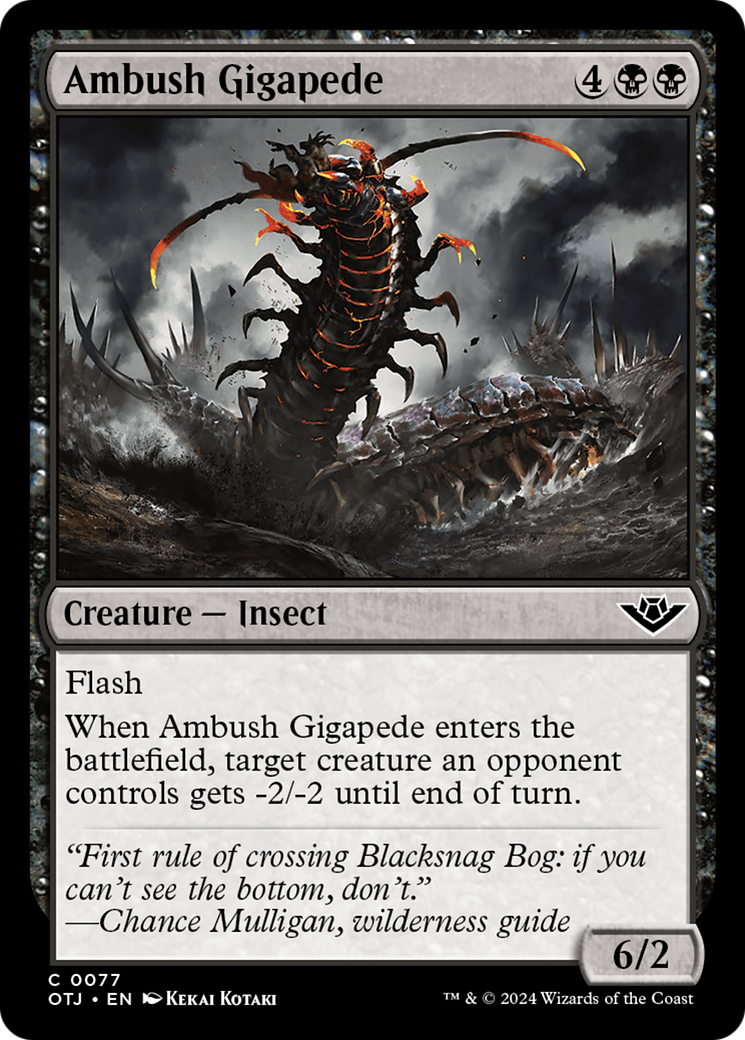 Ambush Gigapede [Outlaws of Thunder Junction] | Impulse Games and Hobbies