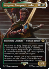 Aragorn, Company Leader (Borderless Alternate Art) [The Lord of the Rings: Tales of Middle-Earth] | Impulse Games and Hobbies