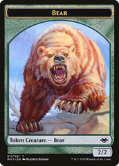 Zombie (007) // Bear (011) Double-Sided Token [Modern Horizons Tokens] | Impulse Games and Hobbies