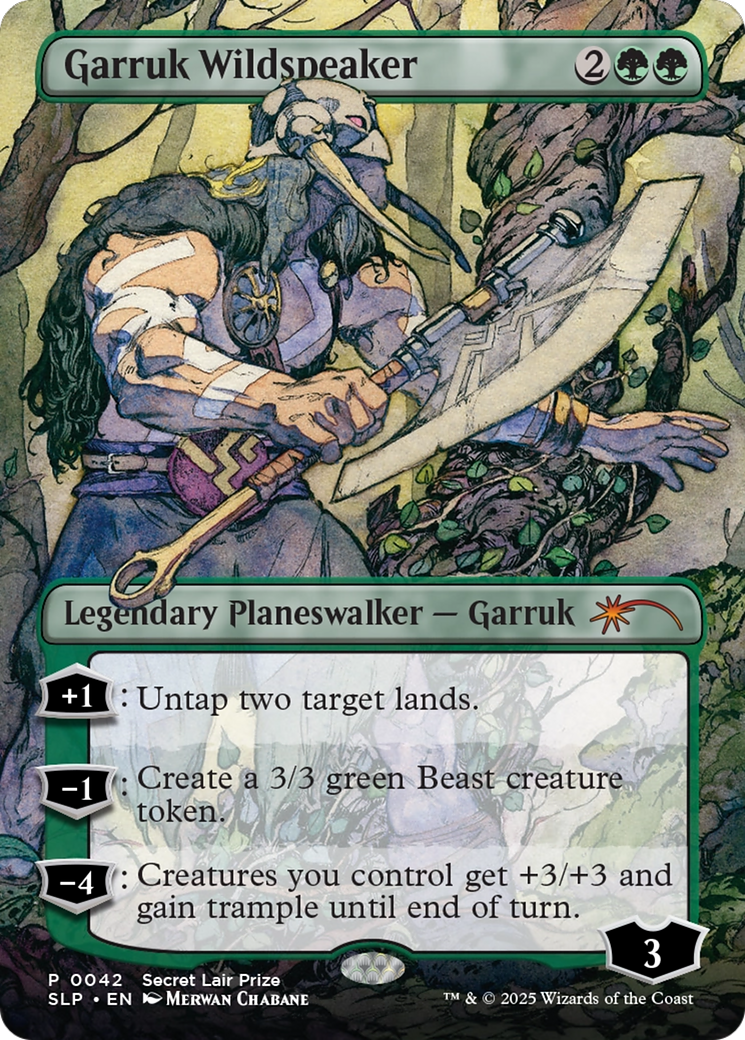 Garruk Wildspeaker [Secret Lair Showdown] | Impulse Games and Hobbies