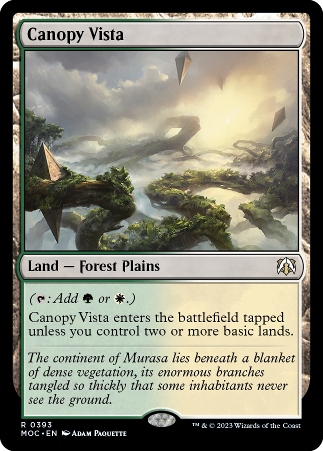 Canopy Vista [March of the Machine Commander] | Impulse Games and Hobbies