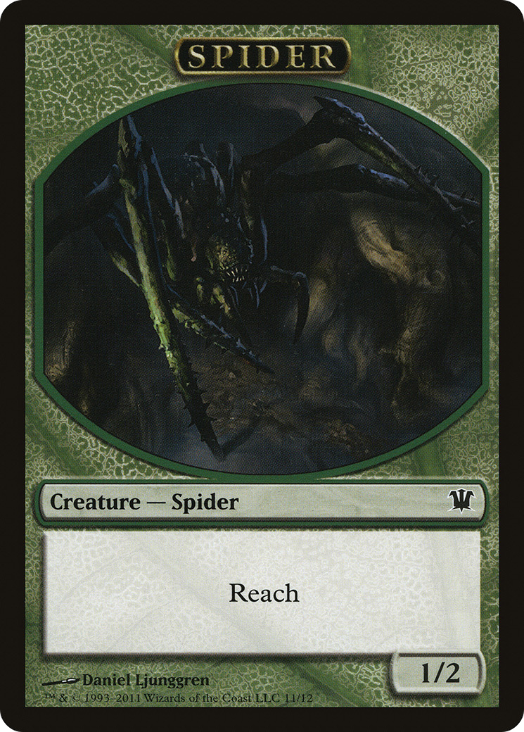 Insect // Spider Double-Sided Token [Innistrad Remastered Tokens] | Impulse Games and Hobbies
