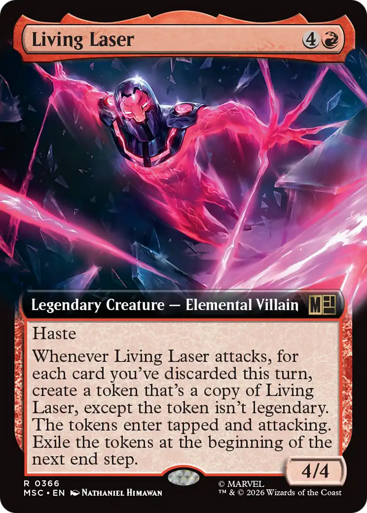 Living Laser (Extended Art) [Marvel Super Heroes Commander] | Impulse Games and Hobbies