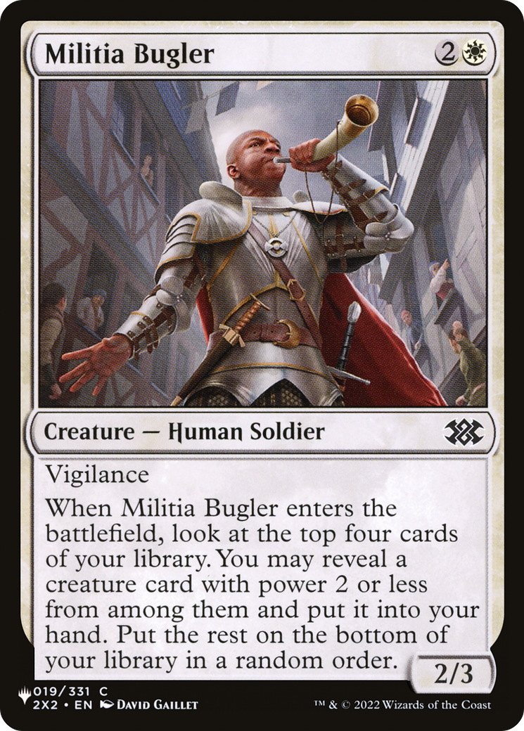 Militia Bugler [The List Reprints] | Impulse Games and Hobbies