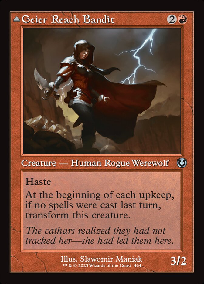 Geier Reach Bandit (Retro Frame) [Innistrad Remastered] | Impulse Games and Hobbies