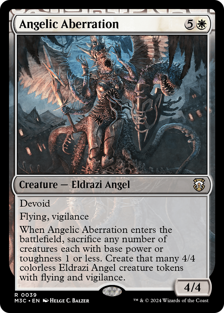 Angelic Aberration (Ripple Foil) [Modern Horizons 3 Commander] | Impulse Games and Hobbies