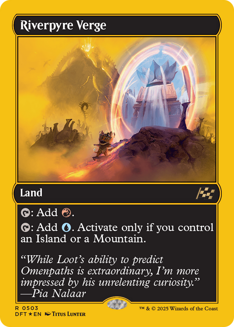 Riverpyre Verge (First-Place Foil) [Aetherdrift] | Impulse Games and Hobbies