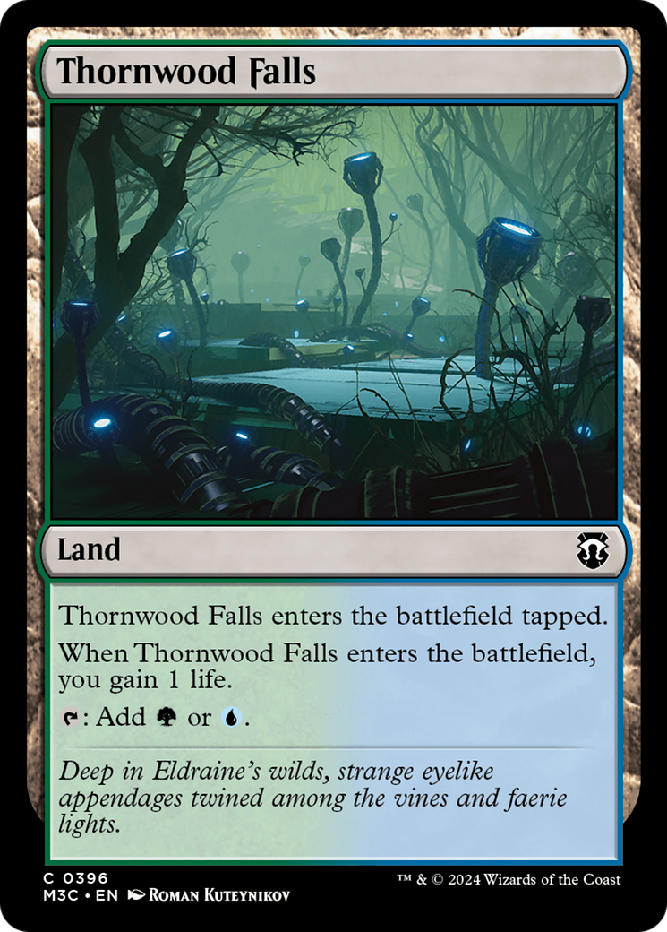 Thornwood Falls (Ripple Foil) [Modern Horizons 3 Commander] | Impulse Games and Hobbies