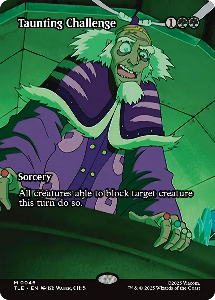 Taunting Challenge (Borderless) [Avatar: The Last Airbender: Eternal-Legal] | Impulse Games and Hobbies