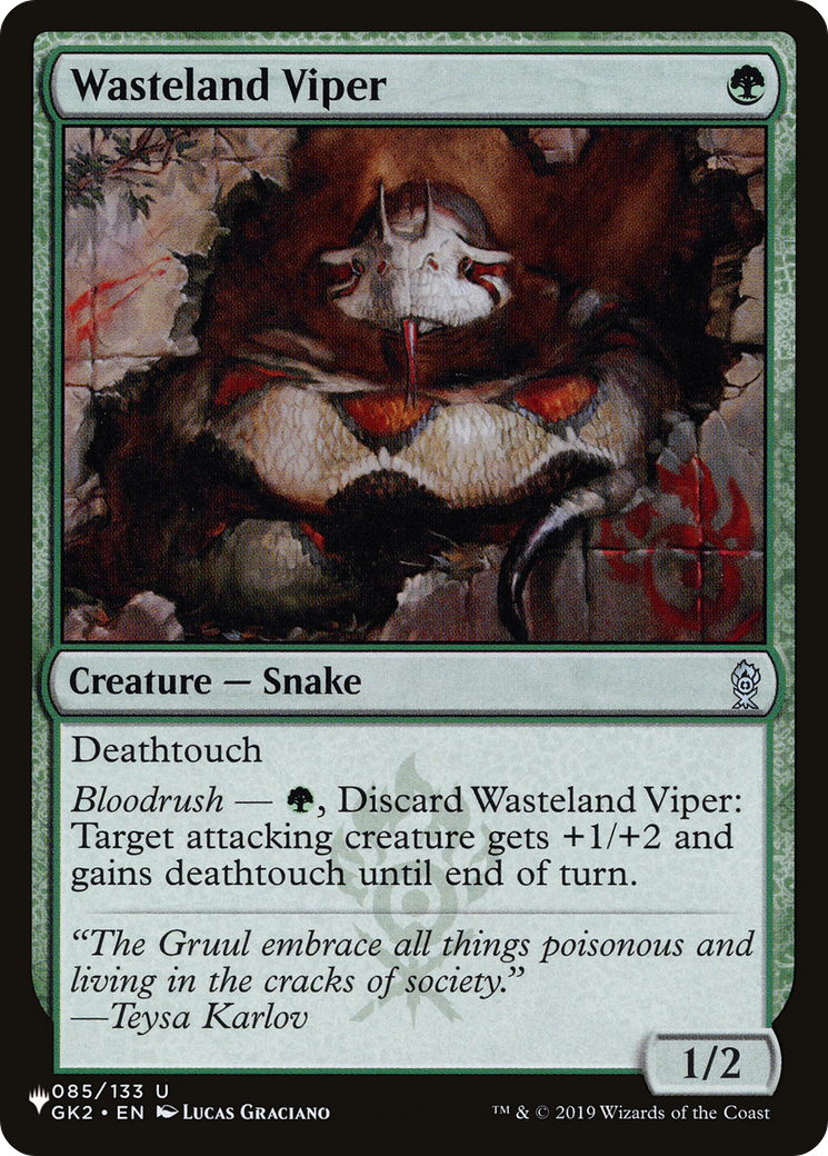 Wasteland Viper [The List Reprints] | Impulse Games and Hobbies