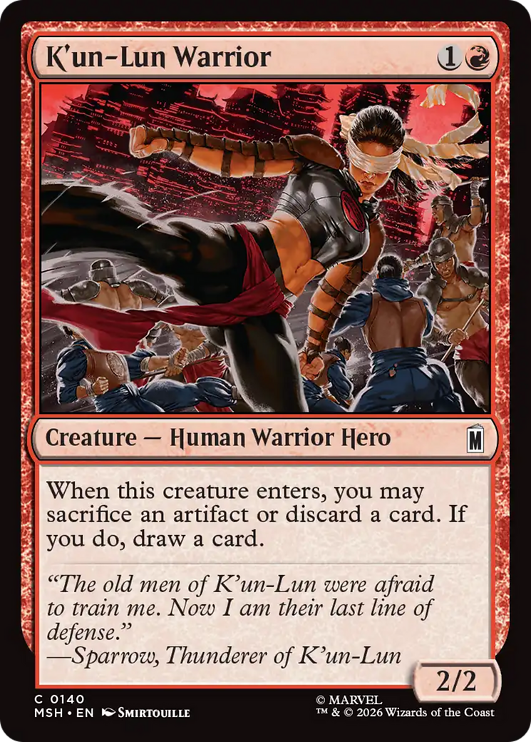 K'un-Lun Warrior [Marvel Super Heroes] | Impulse Games and Hobbies