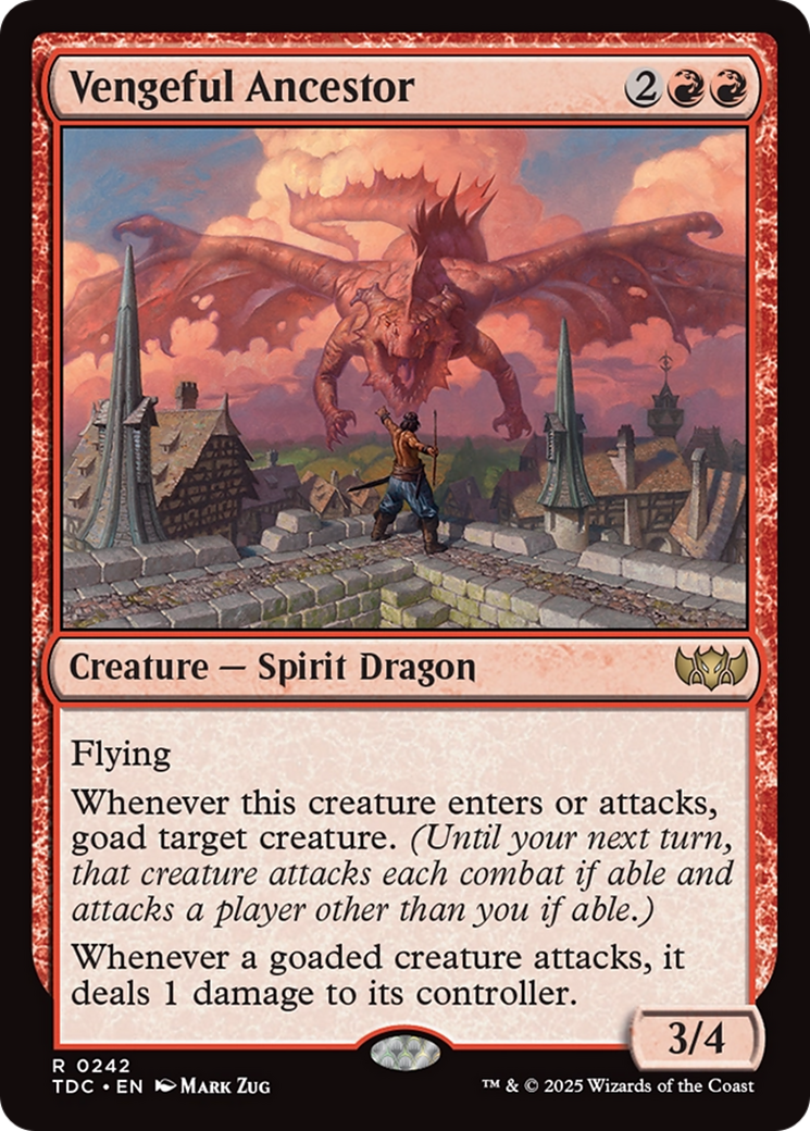 Vengeful Ancestor [Tarkir: Dragonstorm Commander] | Impulse Games and Hobbies