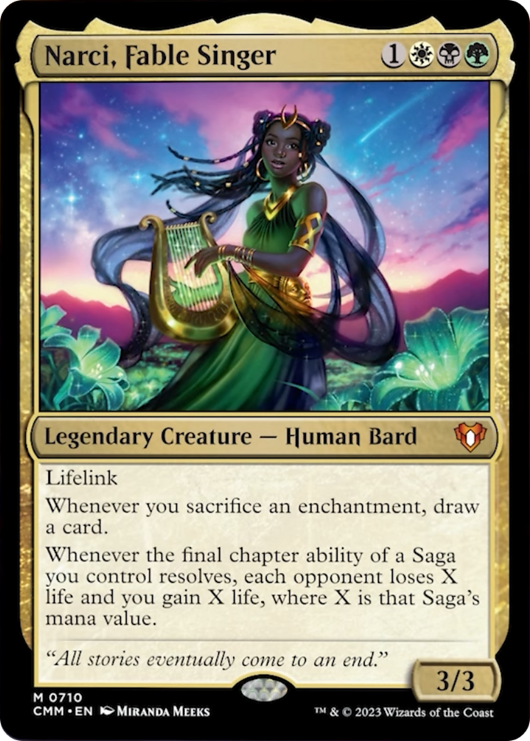 Narci, Fable Singer [Commander Masters] | Impulse Games and Hobbies