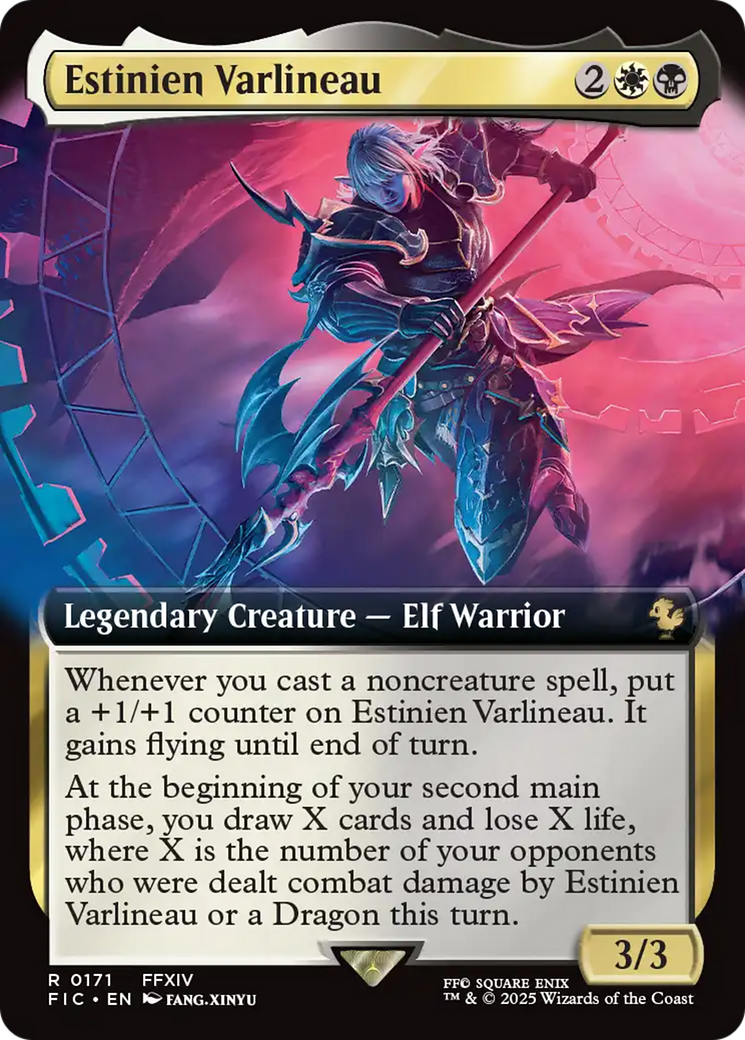 Estinien Varlineau (Extended Art) [FINAL FANTASY Commander] | Impulse Games and Hobbies
