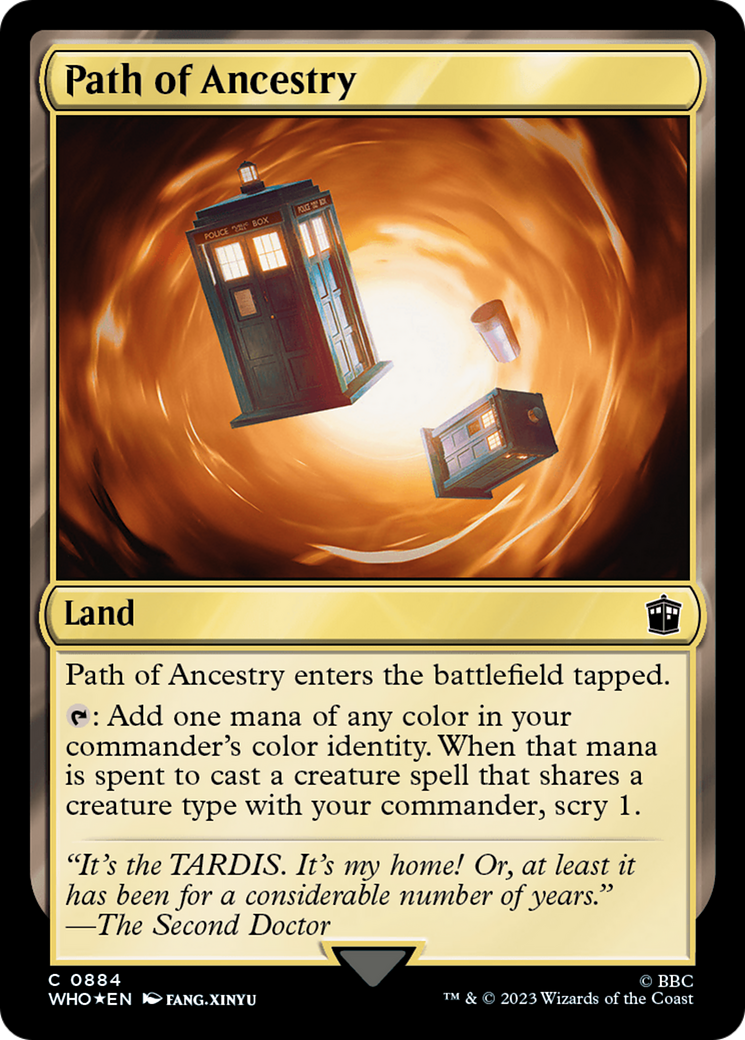 Path of Ancestry (Surge Foil) [Doctor Who] | Impulse Games and Hobbies