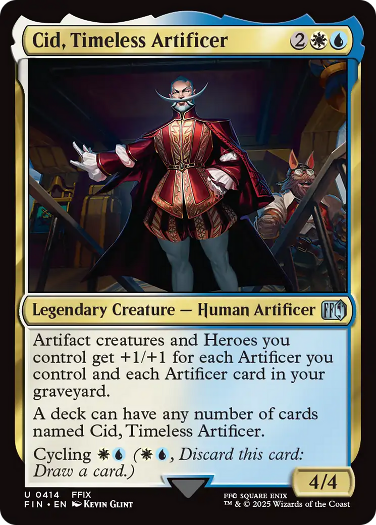 Cid, Timeless Artificer (0414) [FINAL FANTASY] | Impulse Games and Hobbies