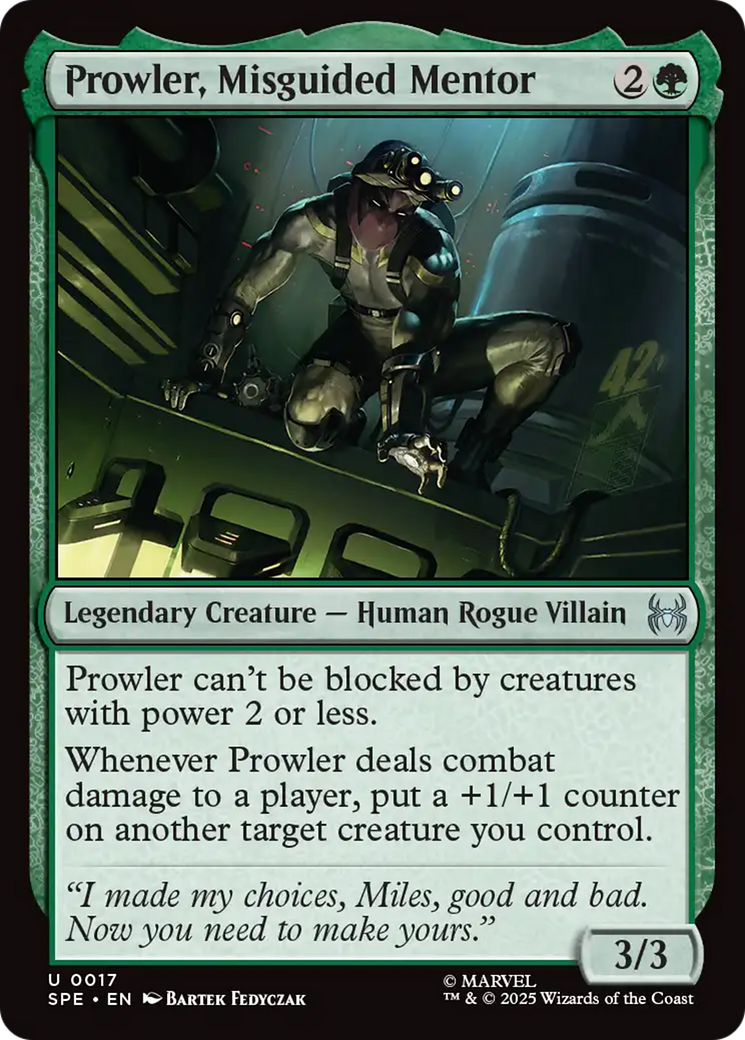 Prowler, Misguided Mentor [Marvel's Spider-Man: Eternal-Legal] | Impulse Games and Hobbies