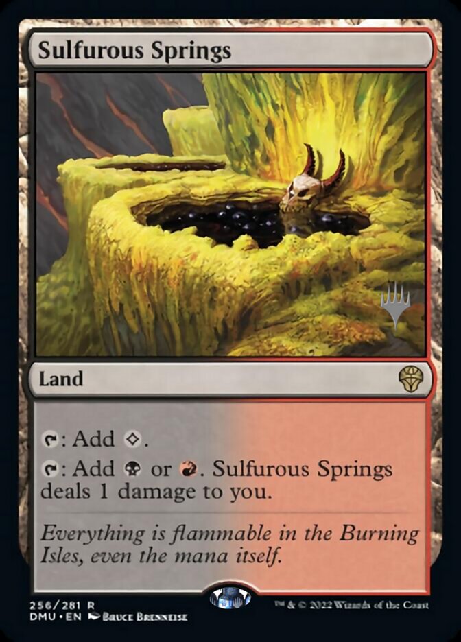 Sulfurous Springs (Promo Pack) [Dominaria United Promos] | Impulse Games and Hobbies