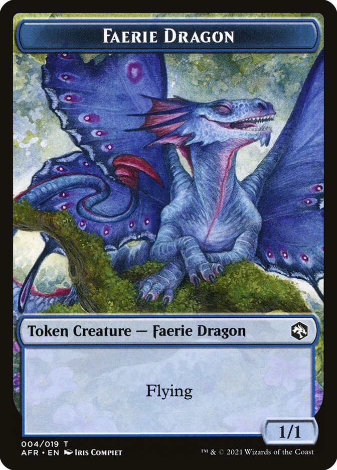 Faerie Dragon Token [Dungeons & Dragons: Adventures in the Forgotten Realms Tokens] | Impulse Games and Hobbies