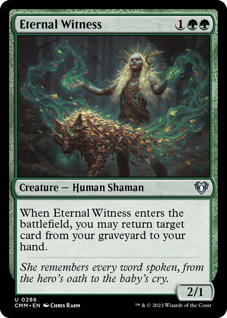Eternal Witness [Commander Masters] | Impulse Games and Hobbies
