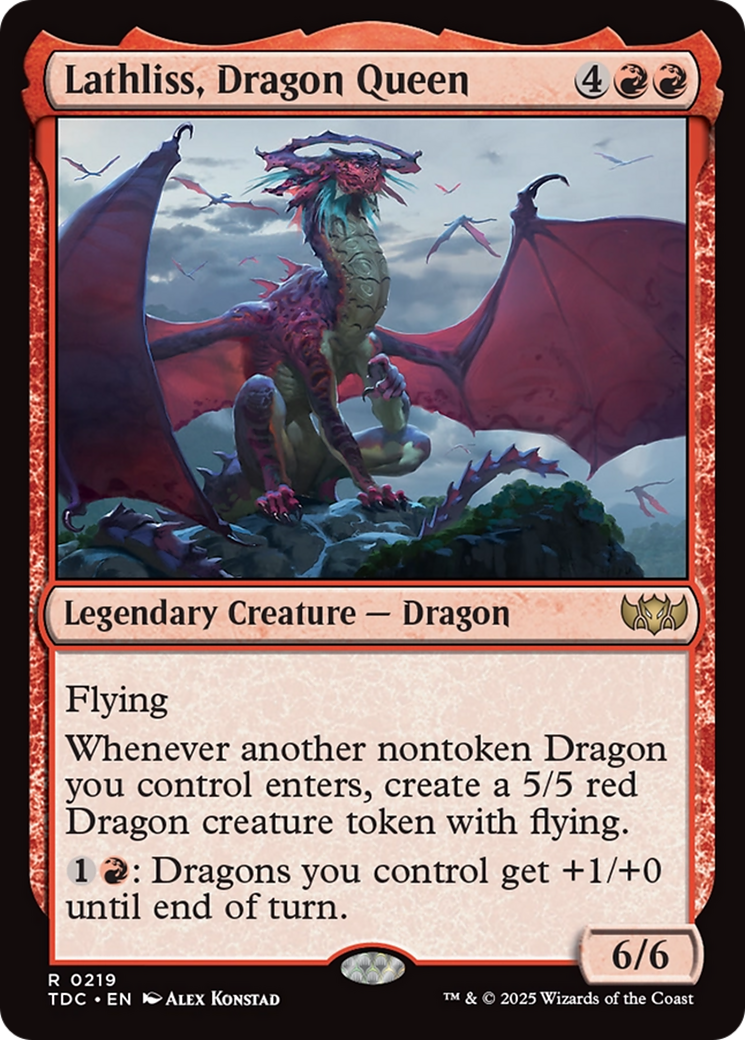 Lathliss, Dragon Queen [Tarkir: Dragonstorm Commander] | Impulse Games and Hobbies
