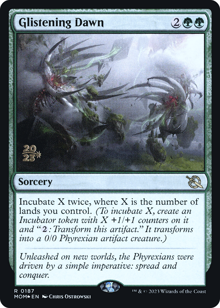 Glistening Dawn [March of the Machine Prerelease Promos] | Impulse Games and Hobbies