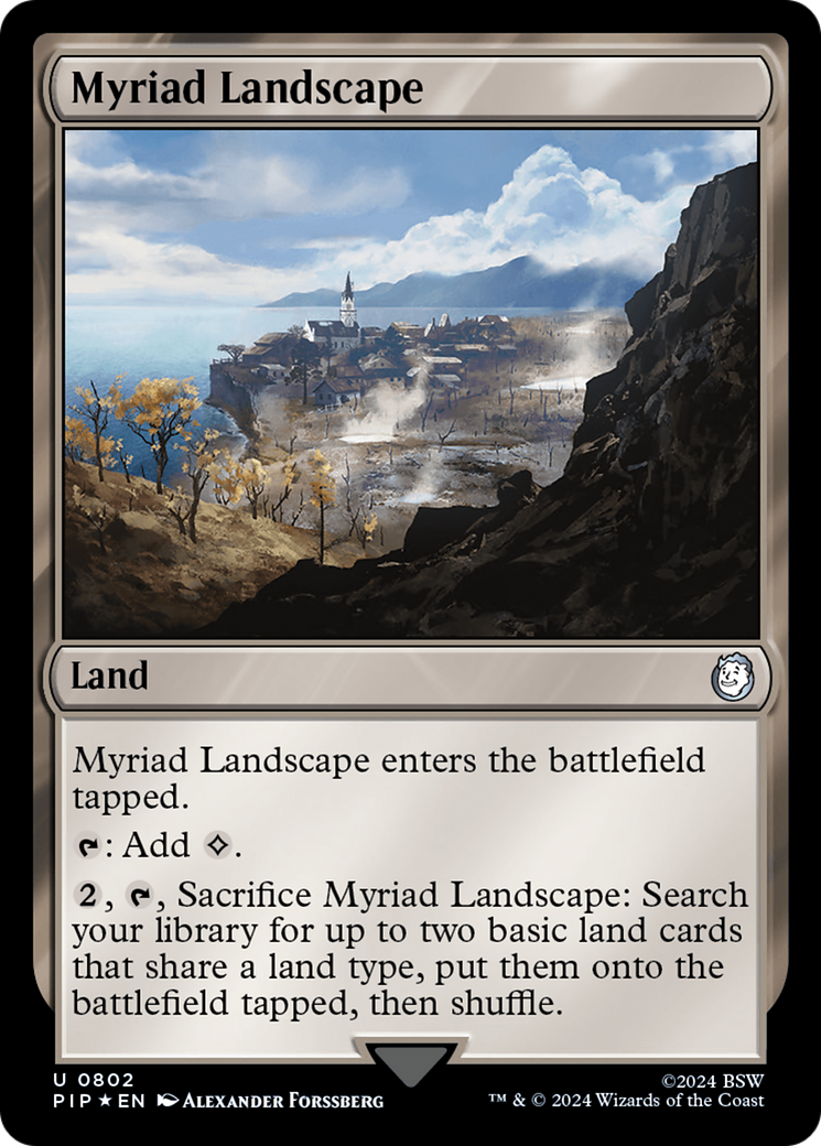 Myriad Landscape (Surge Foil) [Fallout] | Impulse Games and Hobbies