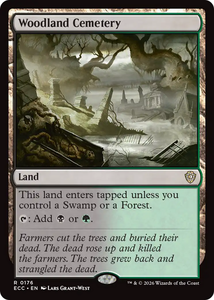 Woodland Cemetery [Lorwyn Eclipsed Commander] | Impulse Games and Hobbies
