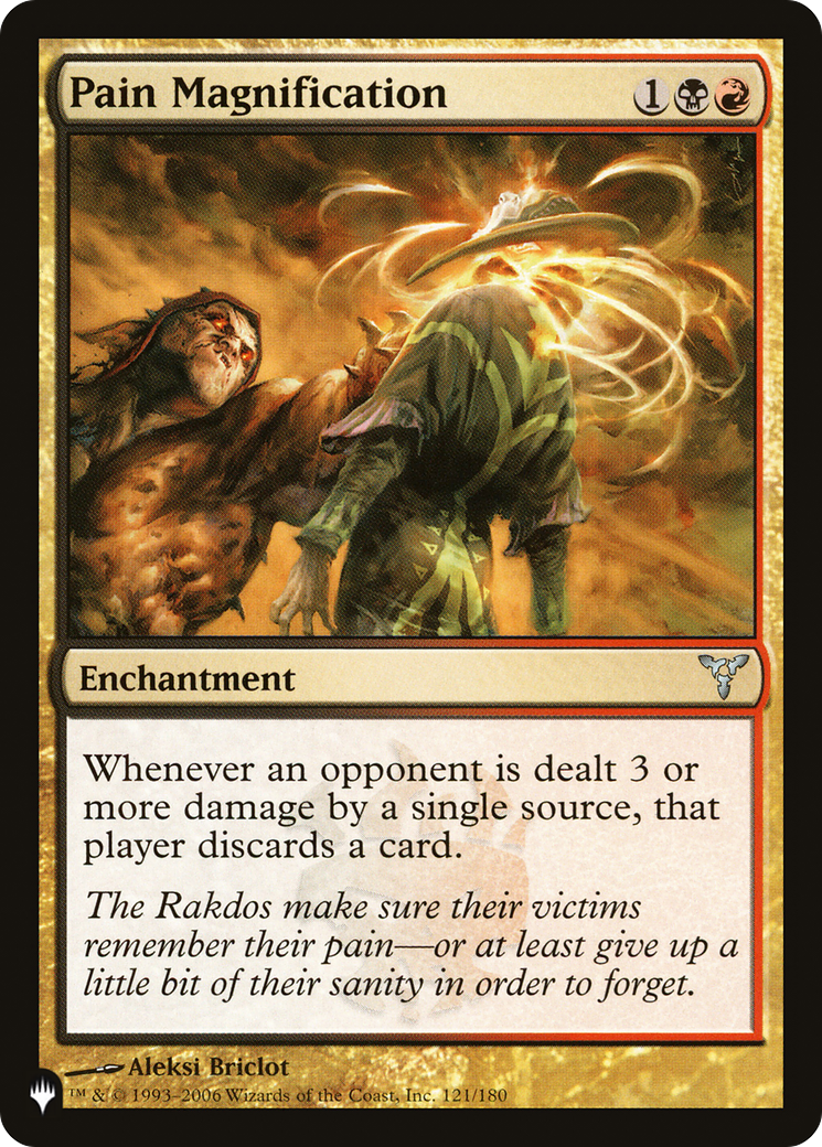 Pain Magnification [The List] | Impulse Games and Hobbies