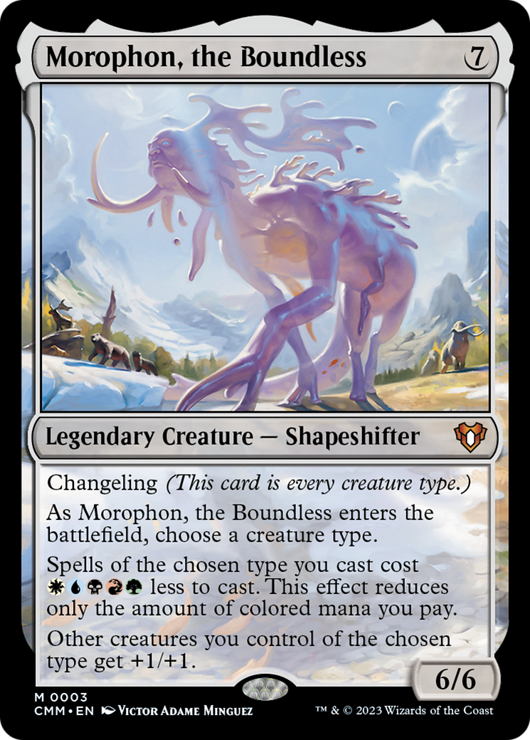 Morophon, the Boundless [Commander Masters] | Impulse Games and Hobbies