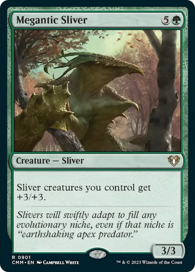 Megantic Sliver [Commander Masters] | Impulse Games and Hobbies