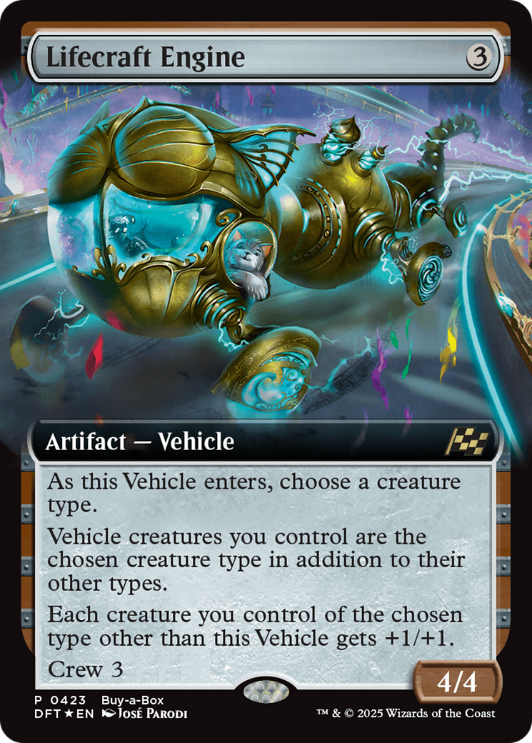 Lifecraft Engine (Extended Art) (Buy-A-Box) [Aetherdrift Promos] | Impulse Games and Hobbies