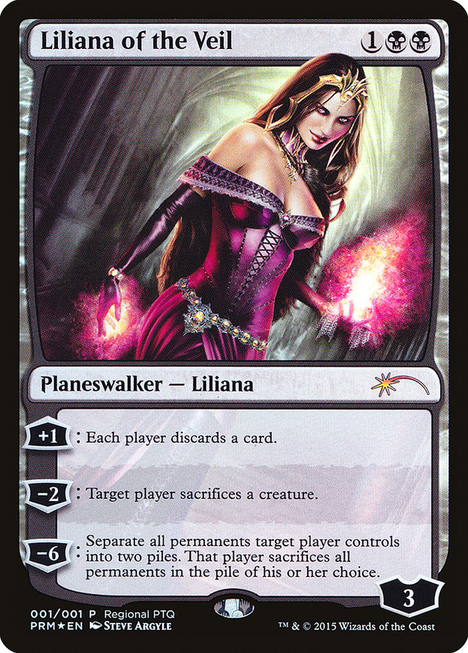 Liliana of the Veil (Regional PTQ) [Pro Tour Promos] | Impulse Games and Hobbies