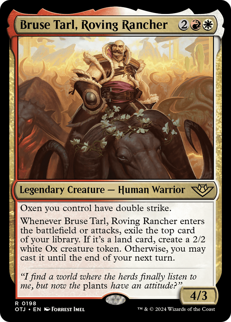 Bruse Tarl, Roving Rancher [Outlaws of Thunder Junction] | Impulse Games and Hobbies