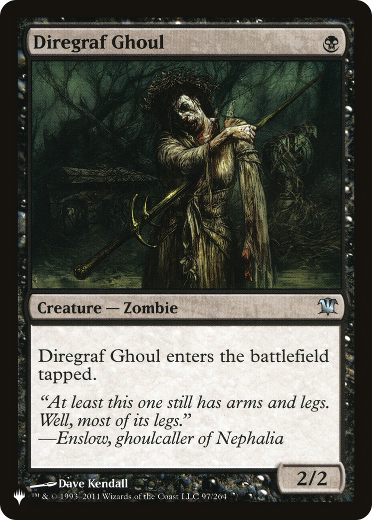 Diregraf Ghoul [The List Reprints] | Impulse Games and Hobbies