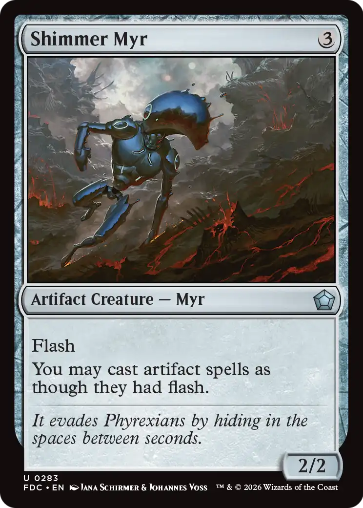 Shimmer Myr [Foundations Commander] | Impulse Games and Hobbies