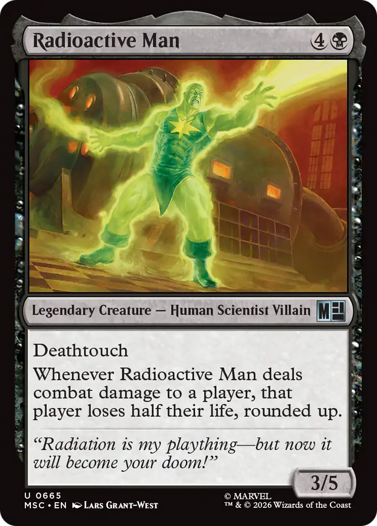 Radioactive Man [Marvel Super Heroes Commander] | Impulse Games and Hobbies
