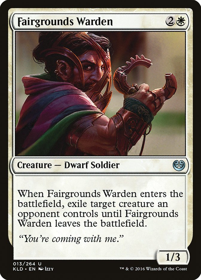 Fairgrounds Warden [Kaladesh] | Impulse Games and Hobbies