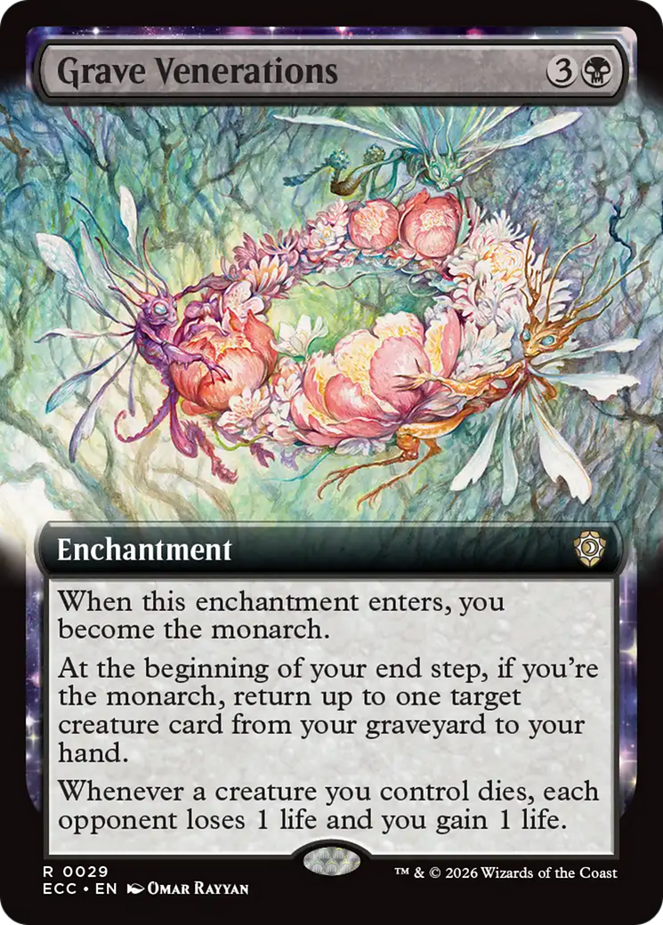 Grave Venerations (Extended Art) [Lorwyn Eclipsed Commander] | Impulse Games and Hobbies