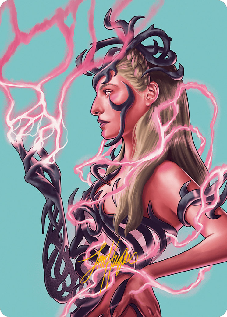 Breya, Etherium Shaper Art Card (Gold-Stamped Signature) [Modern Horizons 3 Art Series] | Impulse Games and Hobbies