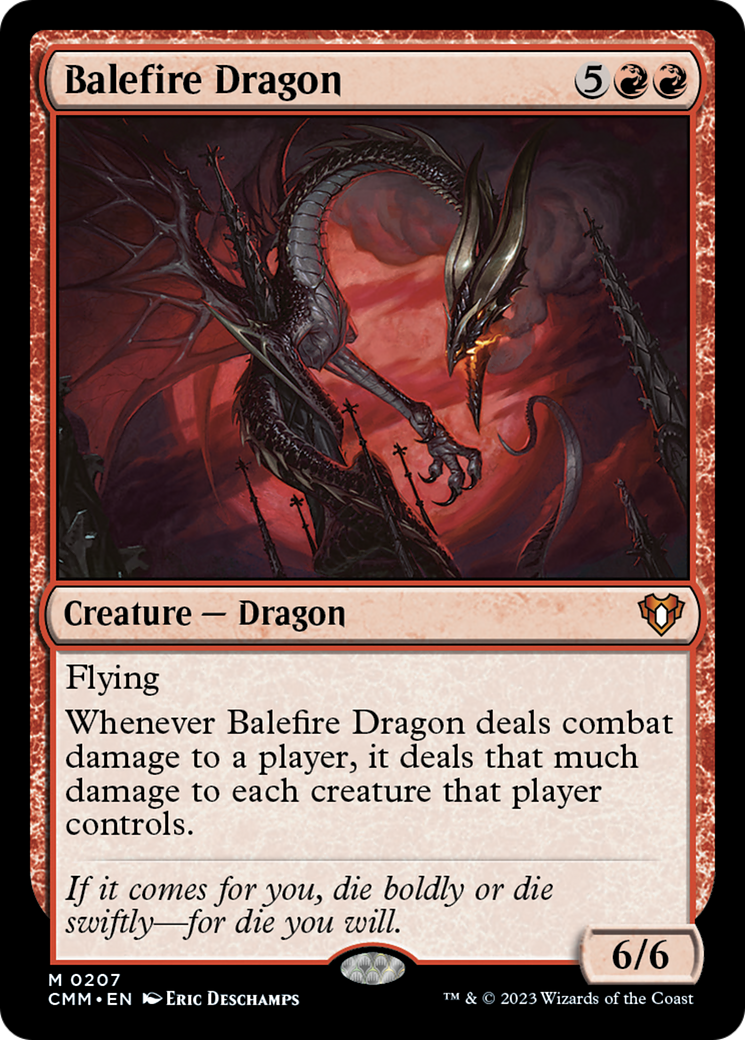 Balefire Dragon [Commander Masters] | Impulse Games and Hobbies