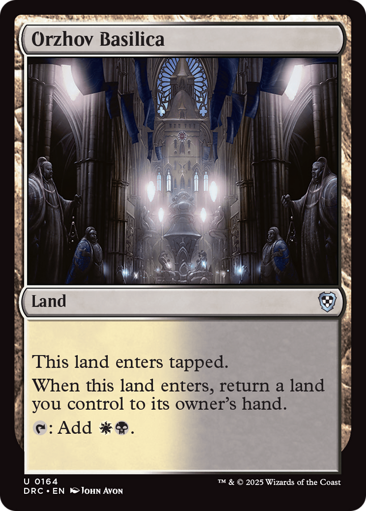 Orzhov Basilica [Aetherdrift Commander] | Impulse Games and Hobbies