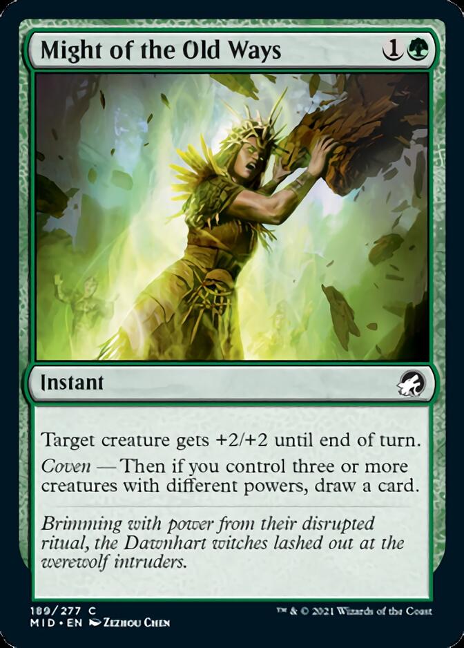 Might of the Old Ways [Innistrad: Midnight Hunt] | Impulse Games and Hobbies
