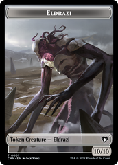 Eldrazi // Myr Double-Sided Token [Commander Masters Tokens] | Impulse Games and Hobbies