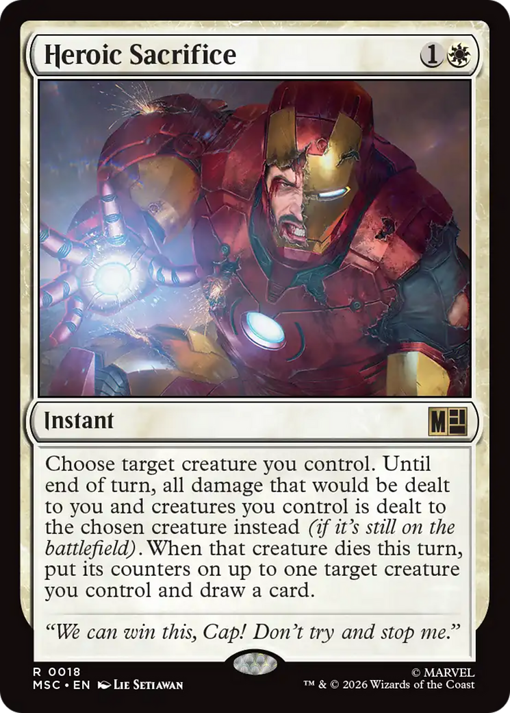 Heroic Sacrifice [Marvel Super Heroes Commander] | Impulse Games and Hobbies