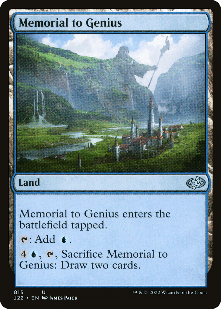 Memorial to Genius [Jumpstart 2022] | Impulse Games and Hobbies