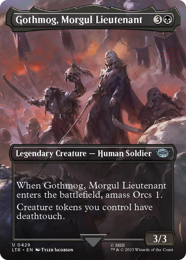 Gothmog, Morgul Lieutenant (Borderless Alternate Art) [The Lord of the Rings: Tales of Middle-Earth] | Impulse Games and Hobbies