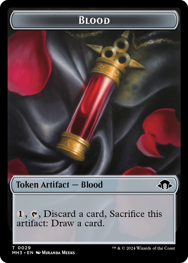 Blood // Energy Reserve Double-Sided Token [Modern Horizons 3 Tokens] | Impulse Games and Hobbies